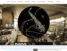 Tablet Screenshot of discoclubparma.it